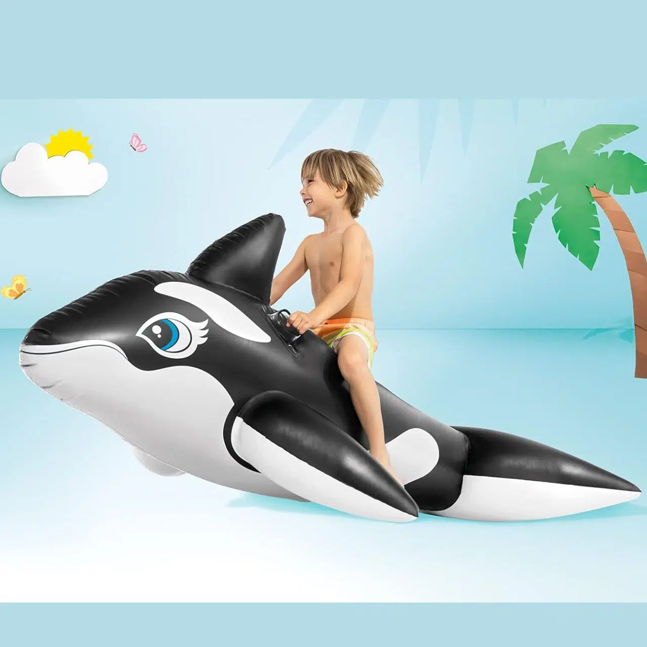Baleine De Natation Gonflable INTEX | عوامة سباحة للركوب قابلة للنفخ - الدولفين الصغير