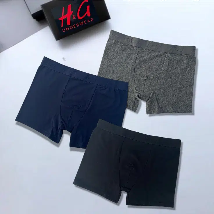 PACK 6 BOXERS POUR HOMME COTON UNIS