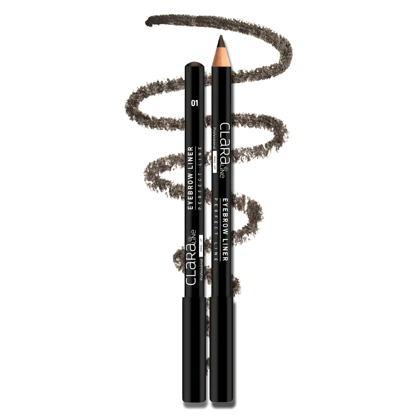 Claraline professional - Eyebrow Liner 01 - Ebony Brown