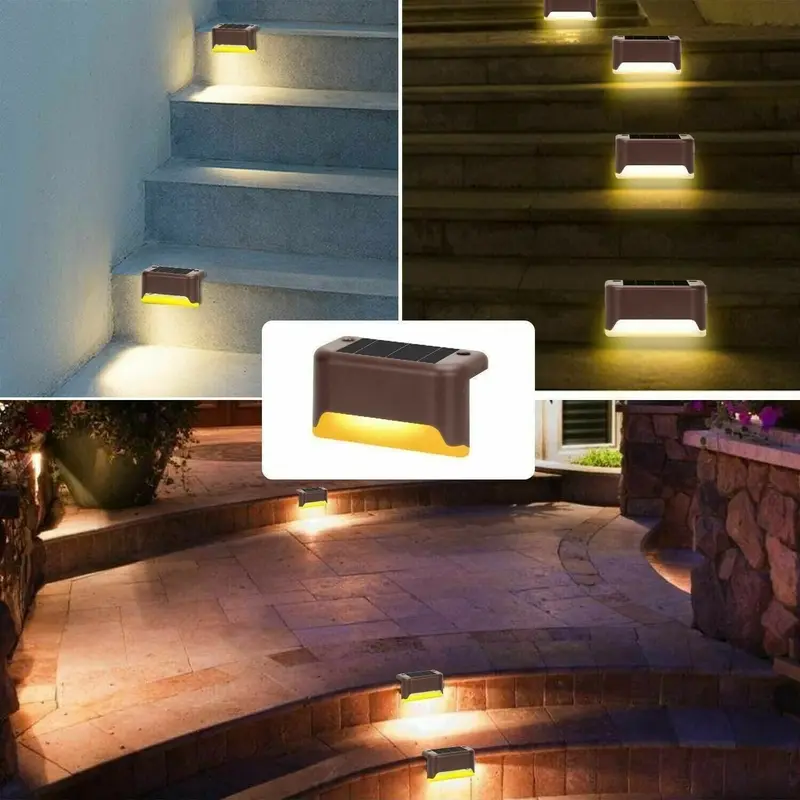 4*Lumières solaires extérieures imperméables