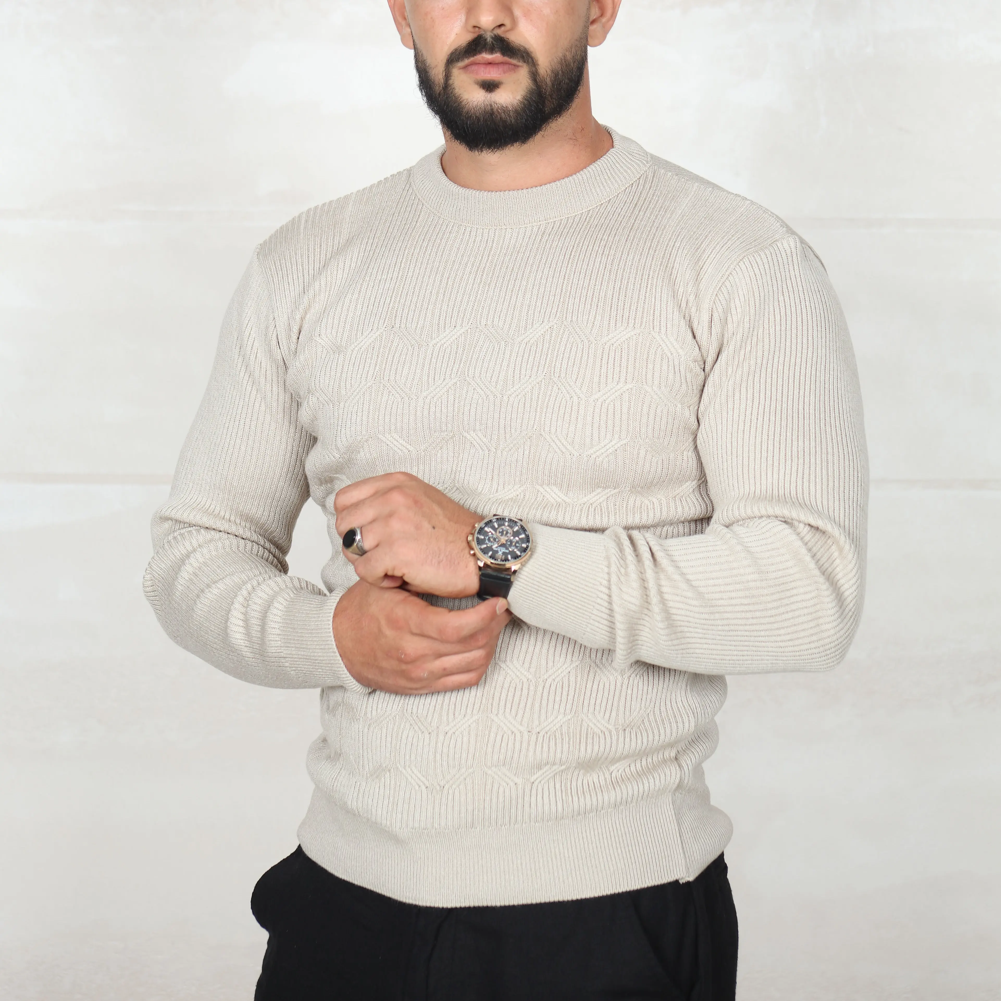 Pull rond unit flèche