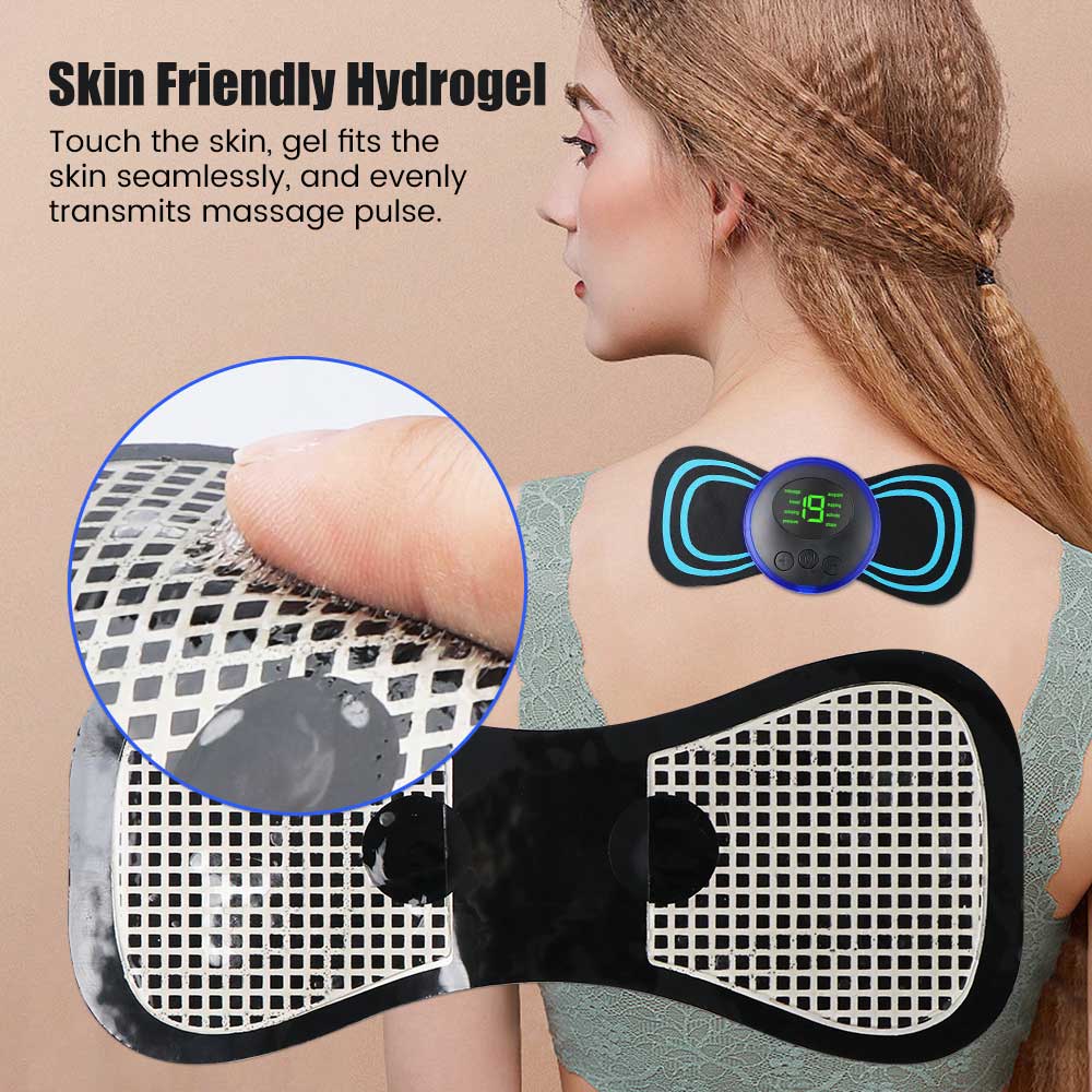 Mini Masseur Electrique Portable avec 8 modes de massages.