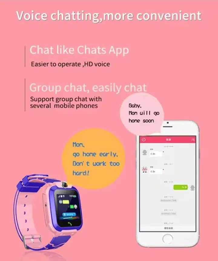 Montre Connectée Pour Enfants Smart 2030 Avec Traceur GPS