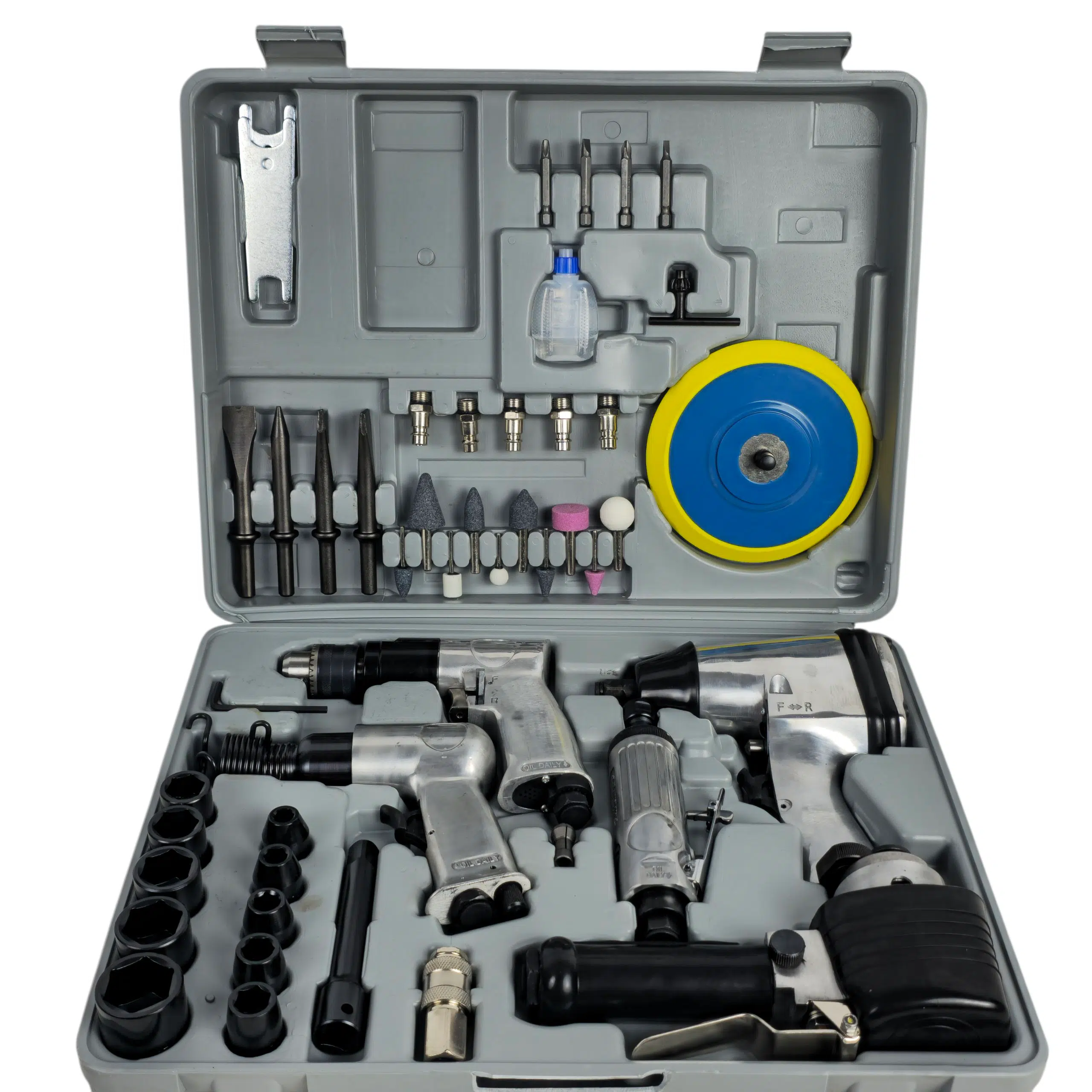 Kit 5 machine pneumatique 48 pièces