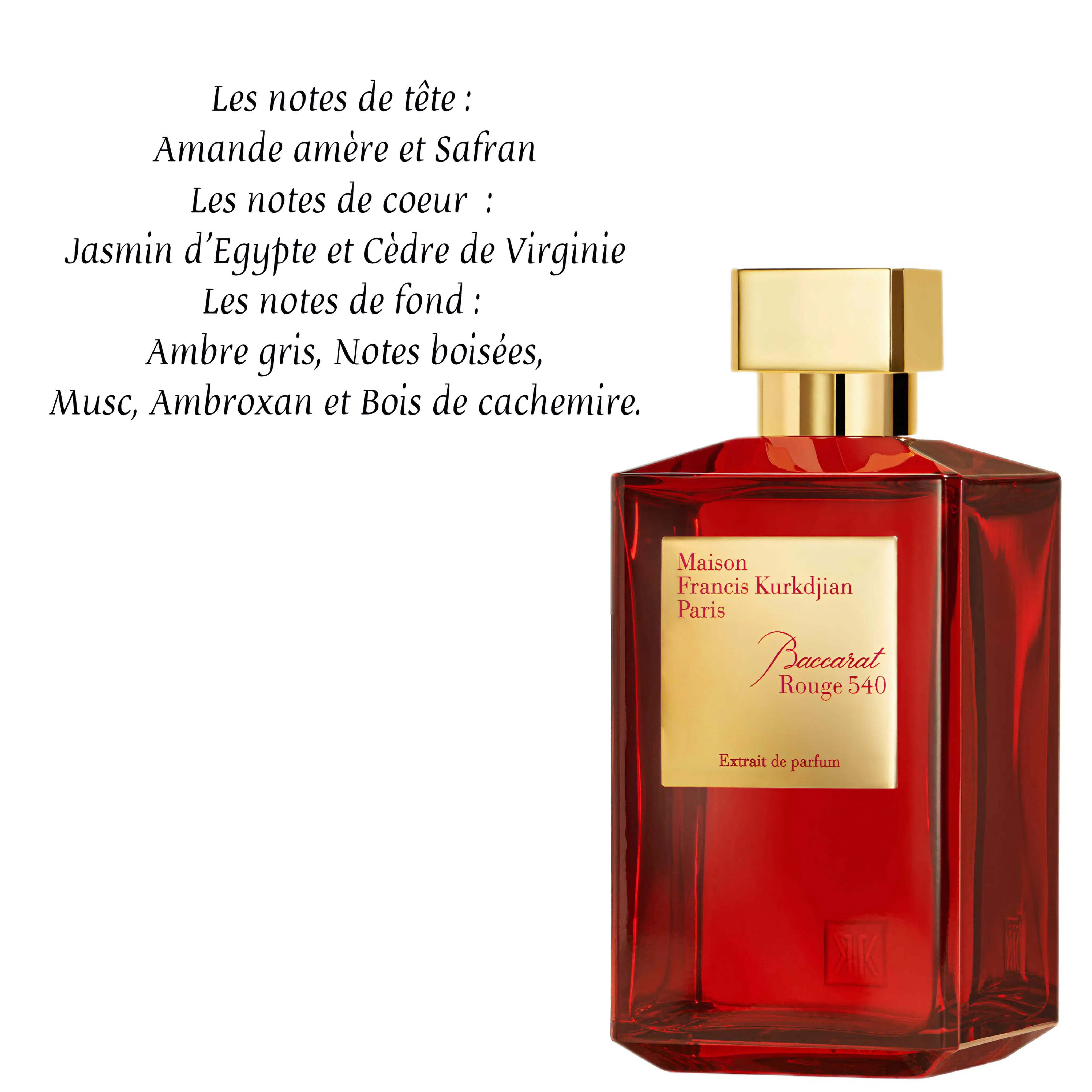 MFK Baccarat Rouge 540 Extrait de Parfum 10ML