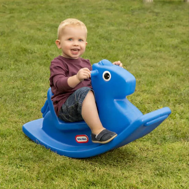 ROCKINH HORSE Blue little Tikes
