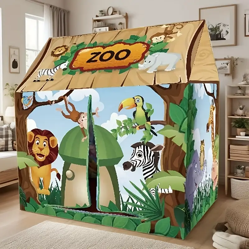 Tente de Jeu Enfant Zoo et Jungle – Kid Play