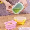 Set de 4 Boîtes Alimentaires Pliables en Silicone