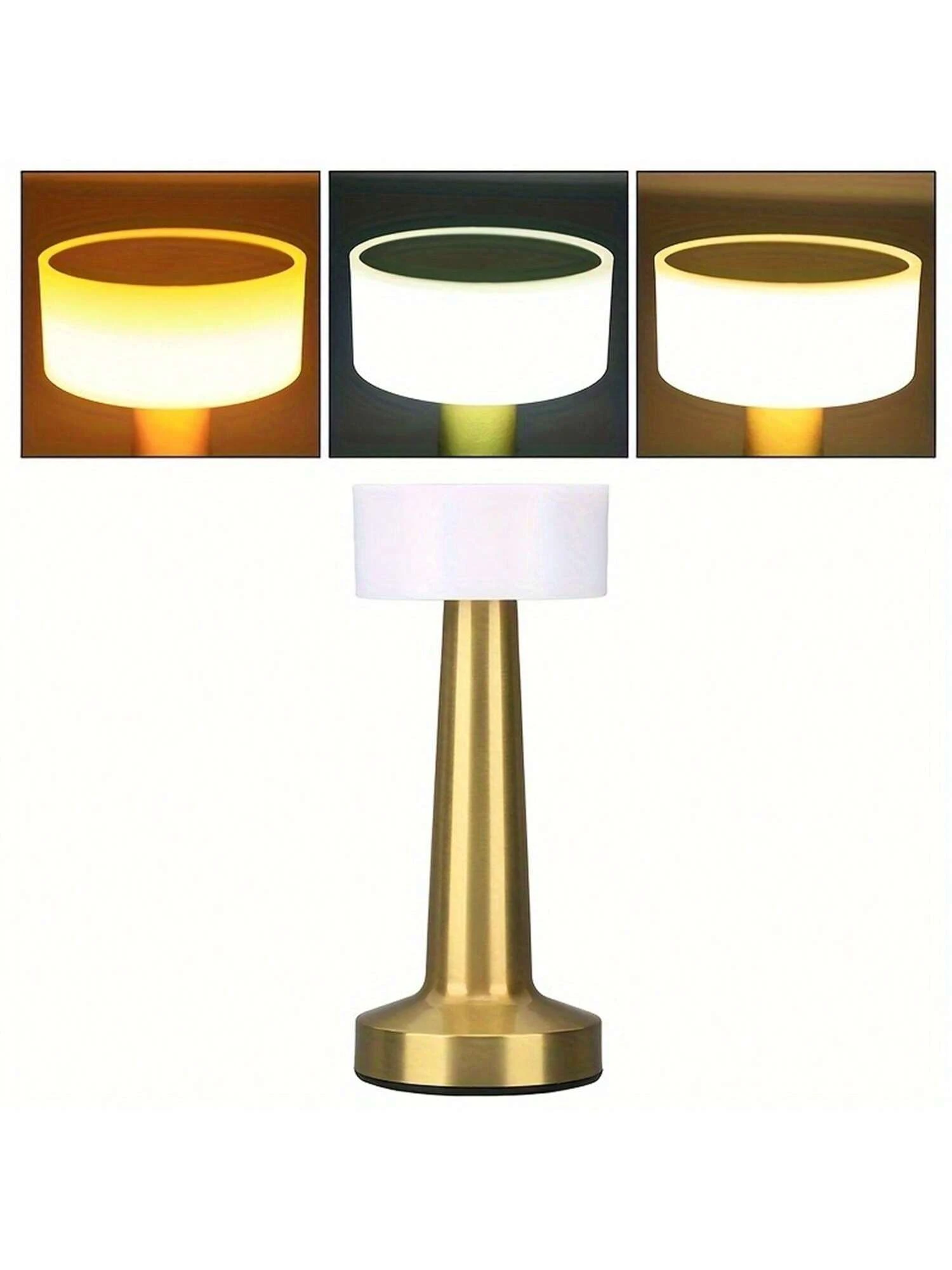 Lampe de table sans fil rechargeable