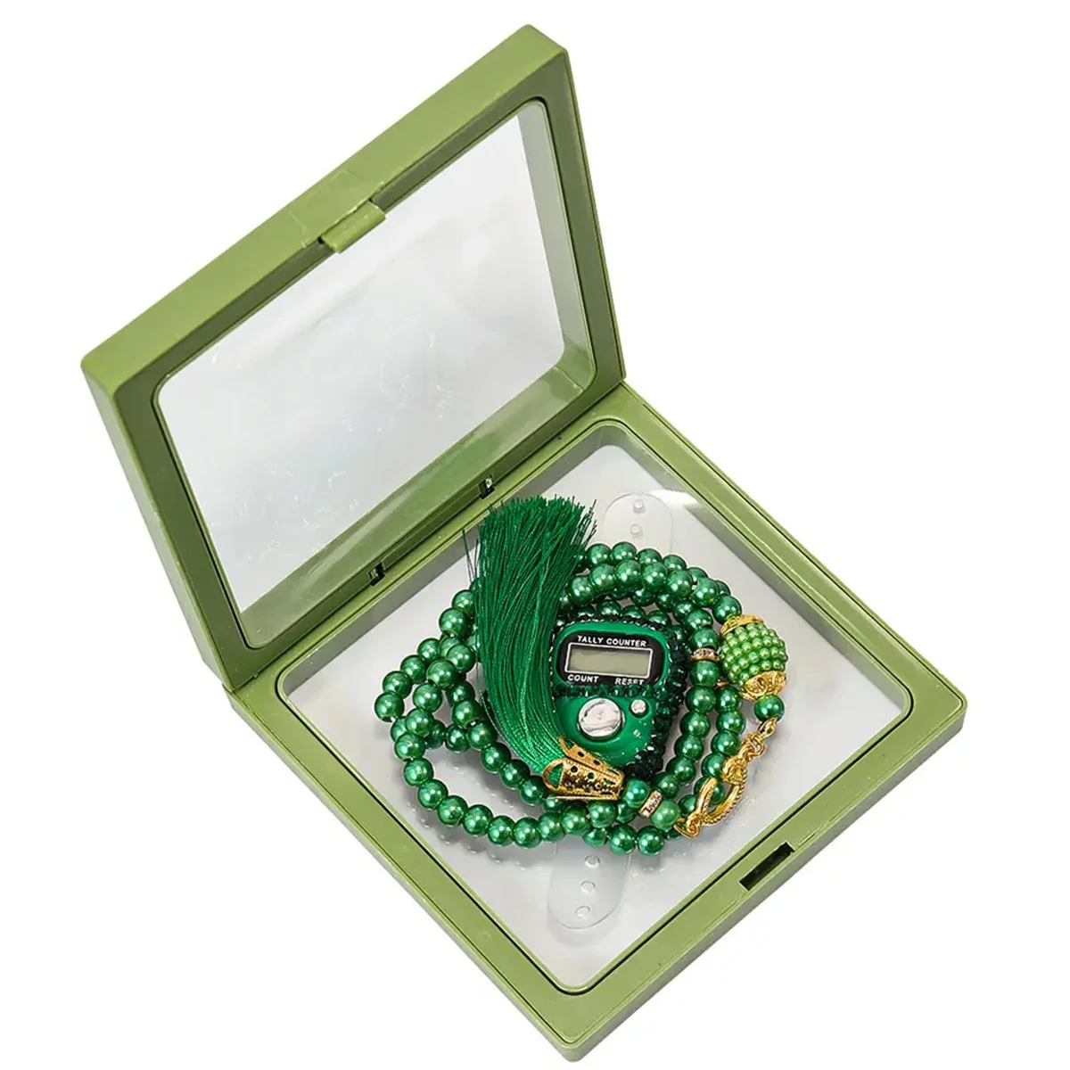 Coffret cadeau avec compteur de doigts islamique