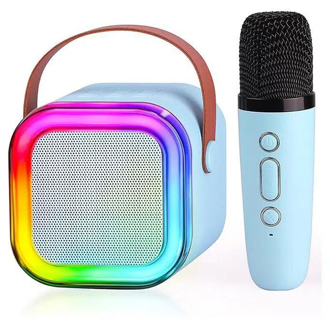 Haut-Parleur Karaoké Bluetooth Avec Microphone Sans Fil