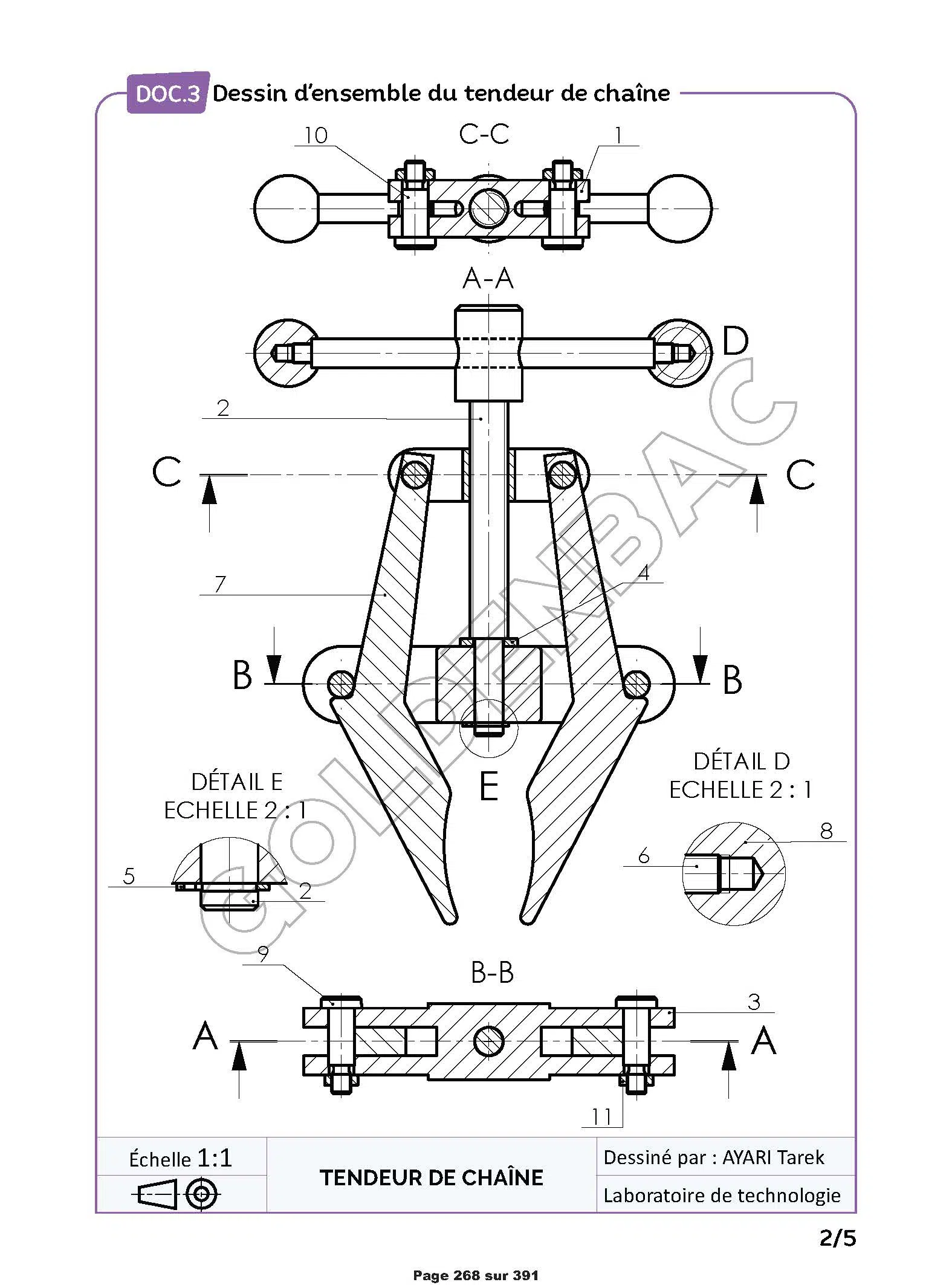 1ère ANNEE - 1ER TRIMESTRE