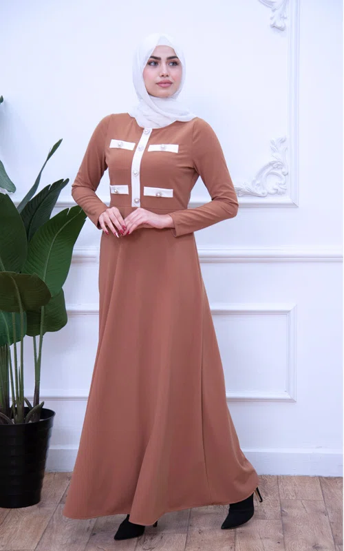 Robe Amira Voilée