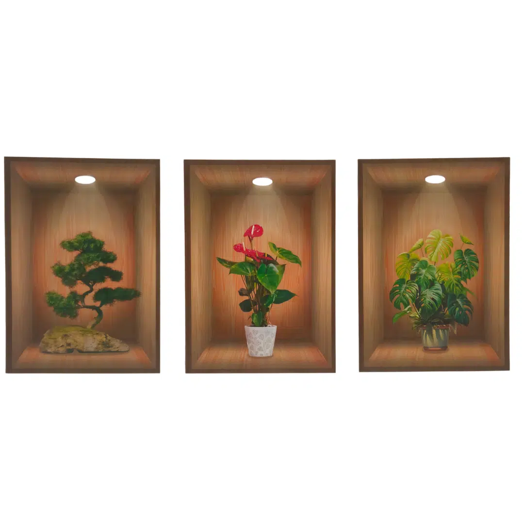 Pack Autocollant cadre 3d ( 03 pièces)