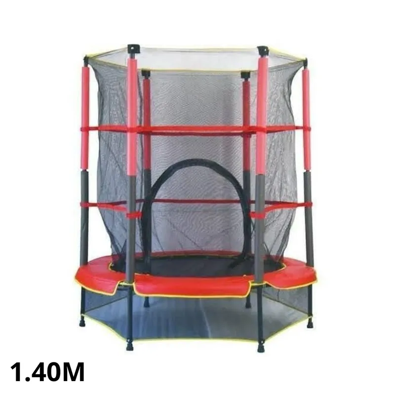 Trampoline 140 cm Pour Enfants Avec Filet de Protection