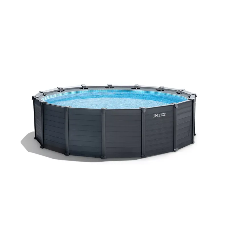 Piscine Graphite 4,78 x 1,24 m 26384