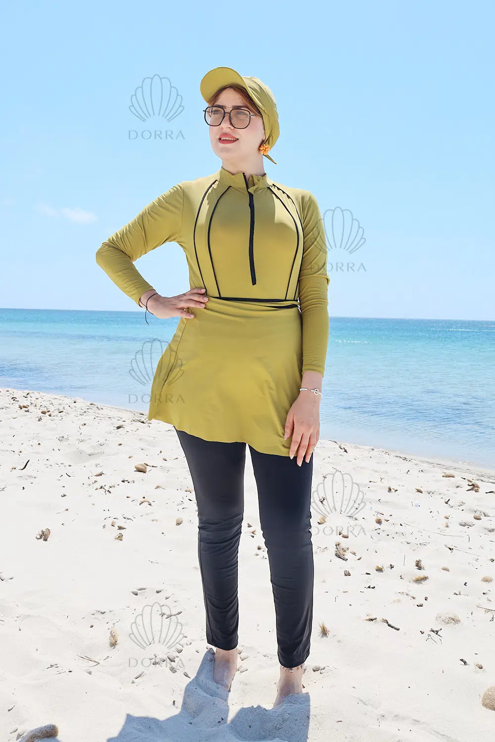 Burkini - Vert Kiwi