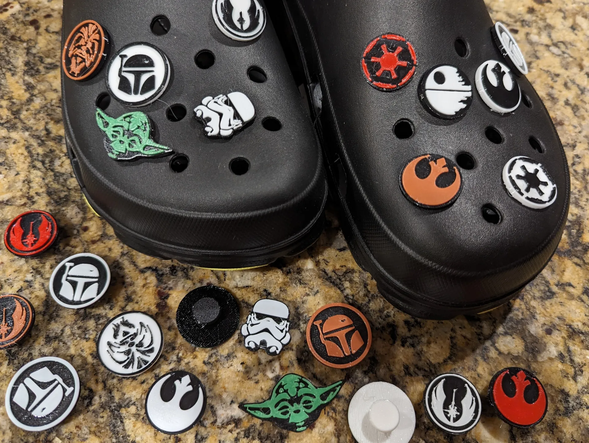 Star Wars Crocs Pins
