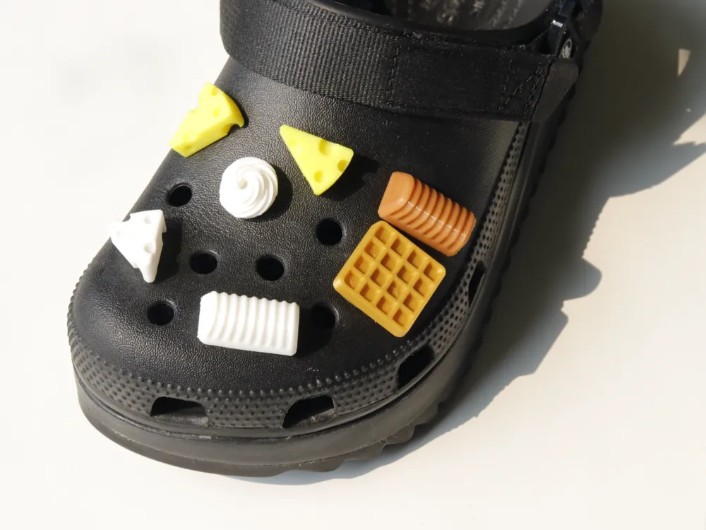 Food Crocs Pins