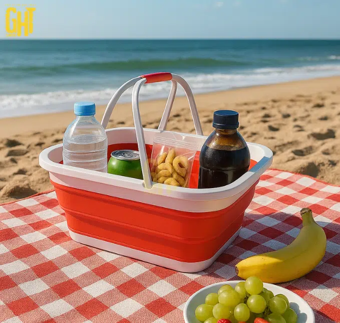 Panier Pliable en Silicone – Multi-usage