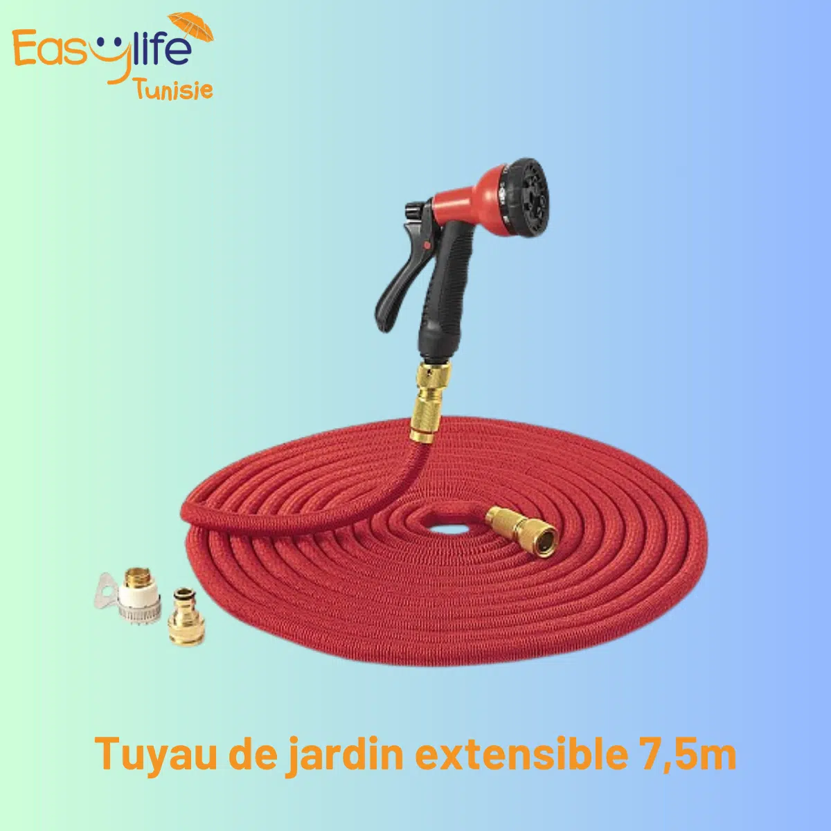 Tuyau de jardin extensible Magic Garden Hose 7,5m