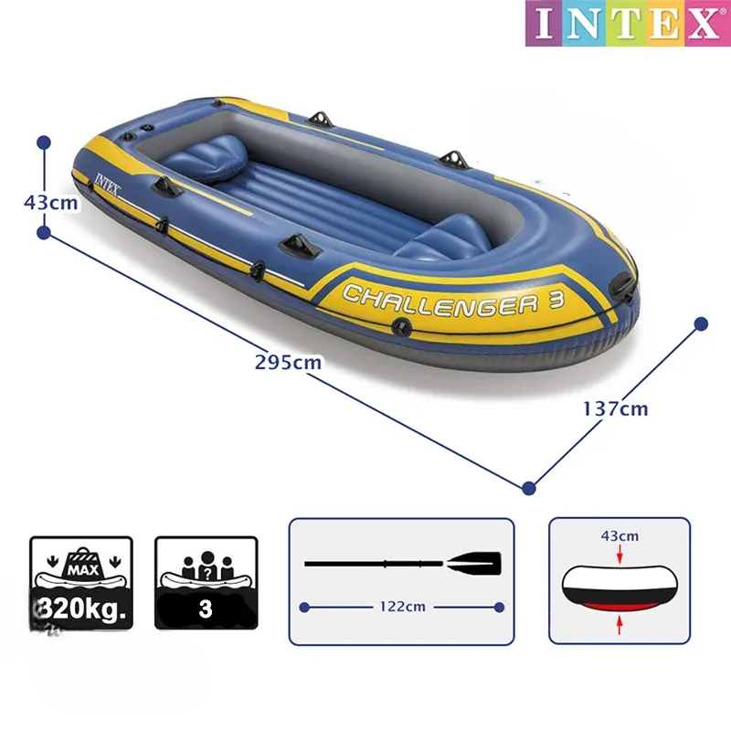 Set Bateau Challenger 3 bleu 68370NP