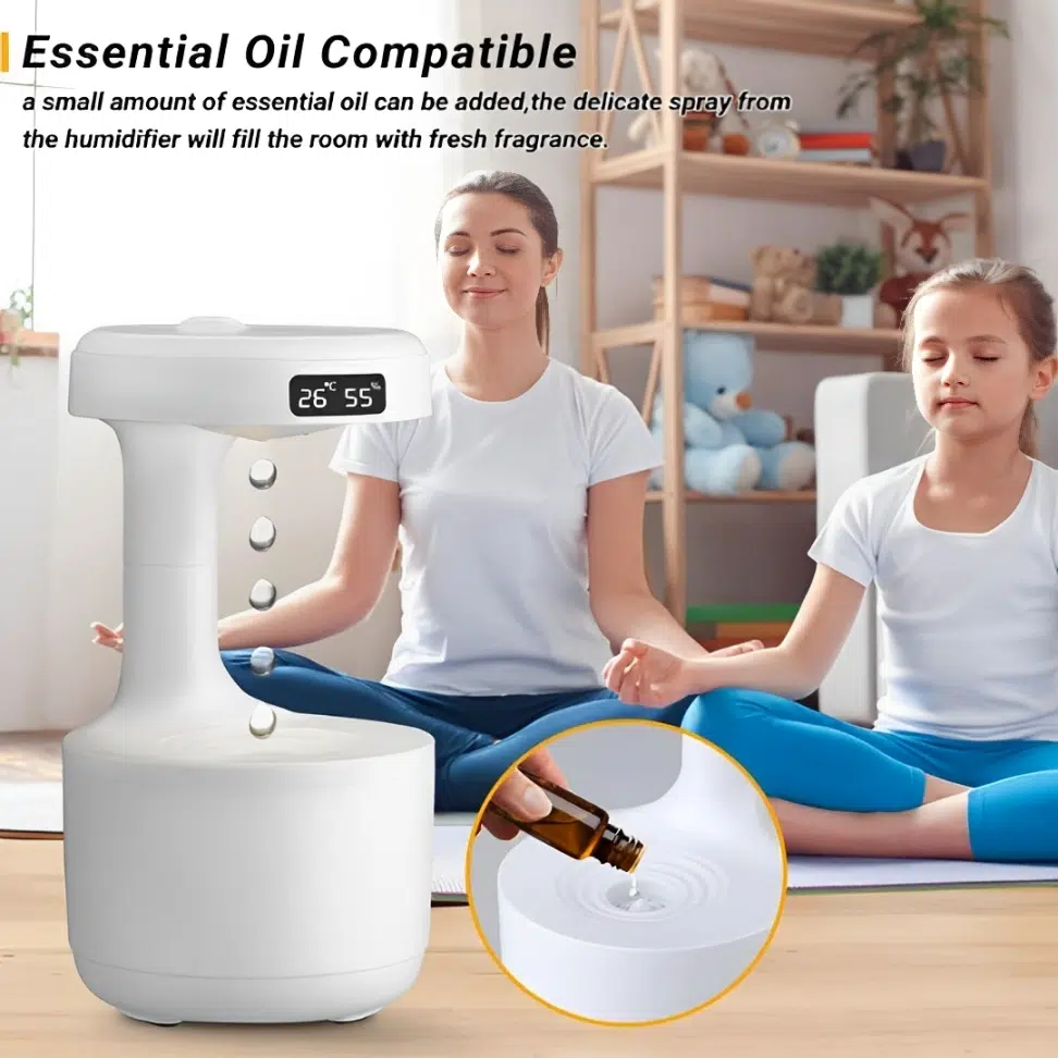 Diffuseur darômes en forme de goutte deau فواحة عطرية على شكل قطرة ماء