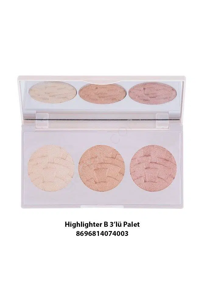 GABRINI - Palette de Highlighter 3 Couleurs B