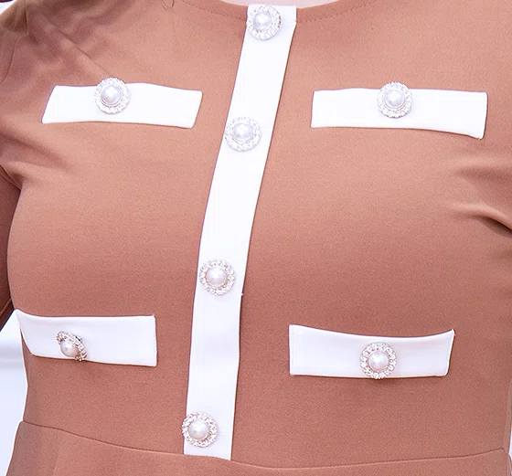 Robe Amira Voilée