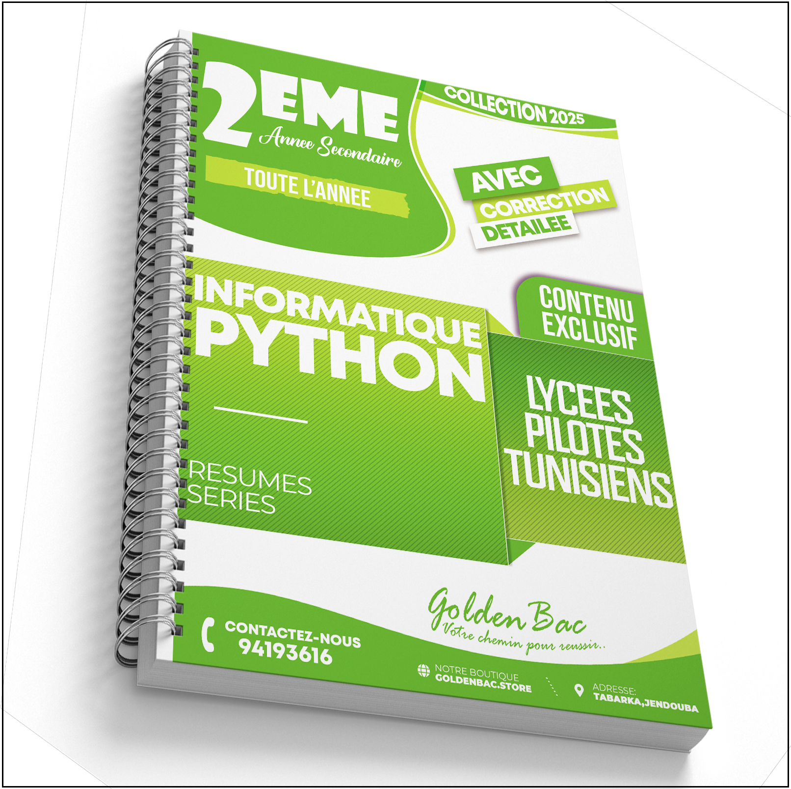 LIVRE INFORMATIQUE - TOUTE LANNEE - 2EME SCIENCES
