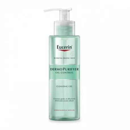 EUCERIN DERMOPURE GEL NETTOYANT PEAUX MIXTES A GRASSES A IMPERFECTIONS 200ML