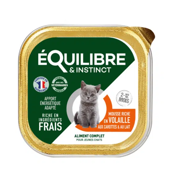 E&I MOUSSE CHATON CAROTTES-LAIT 85GR