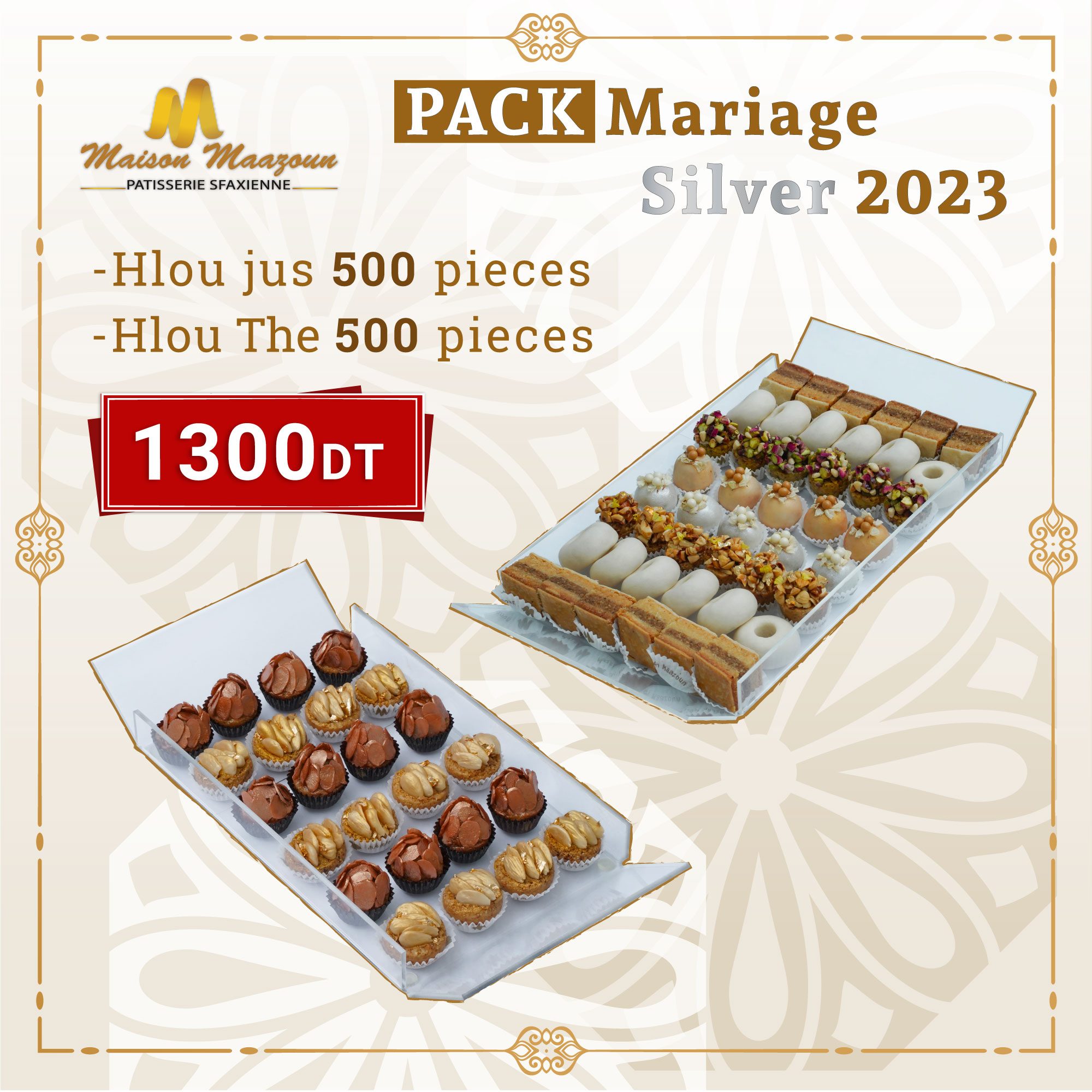 Pâques Mariage Silver