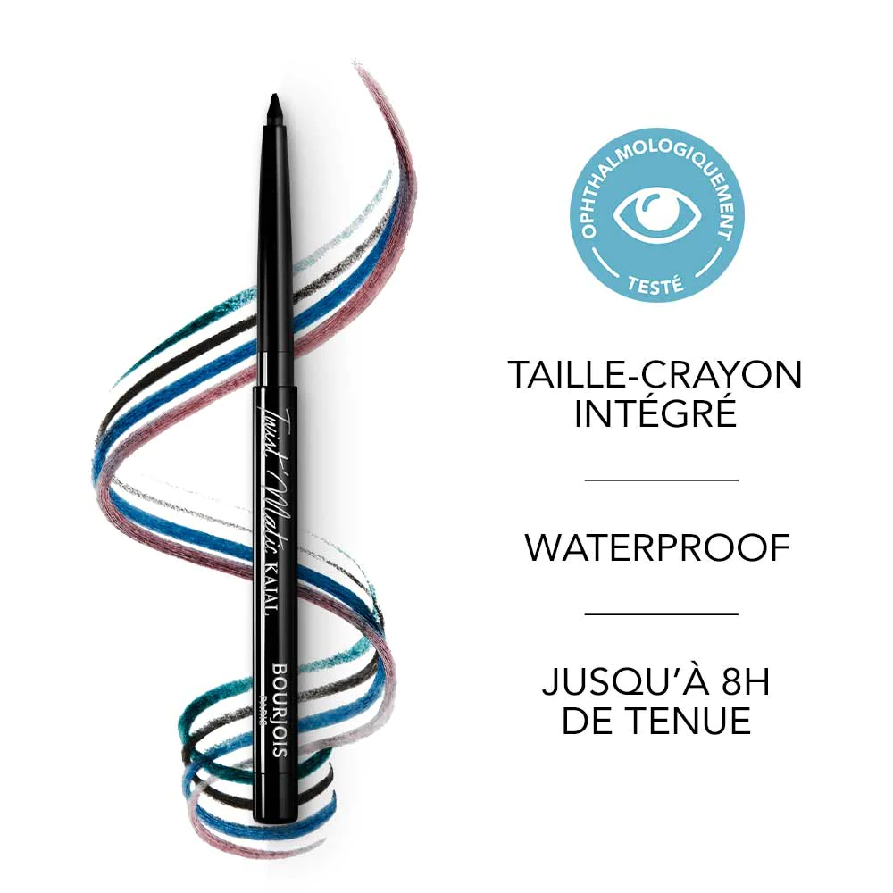BOURJOIS - Crayon Yeux Twist’matic Kajal 06 MENTHOUSIASTE