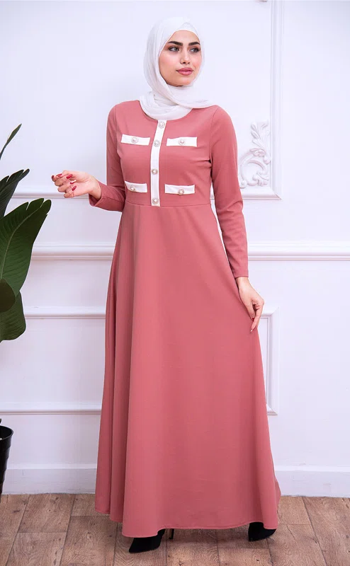 Robe Amira Voilée