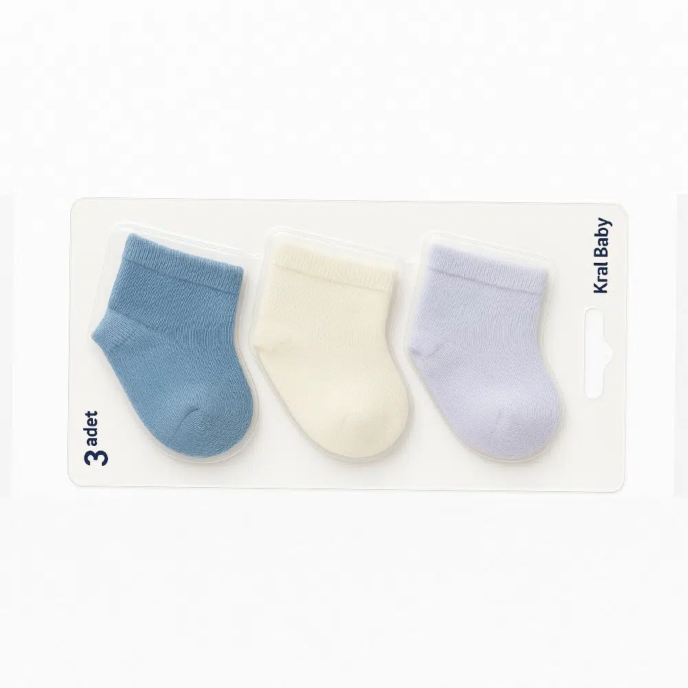 Pack de 3 paires de chaussettes en coton
