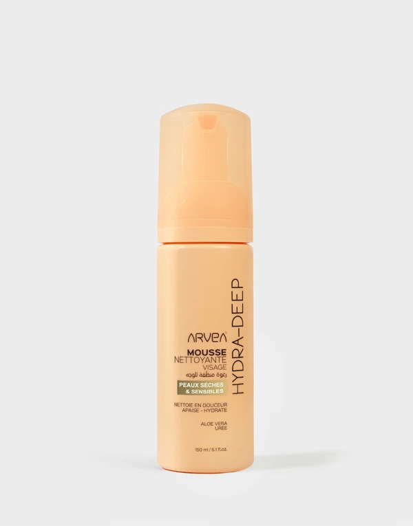 MOUSSE NETTOYANTE VISAGE HYDRA-DEEP PEAUX SÈCHES & SENSIBLES