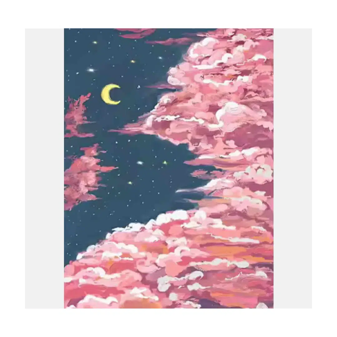 Clouds In Rose | 25×35cm