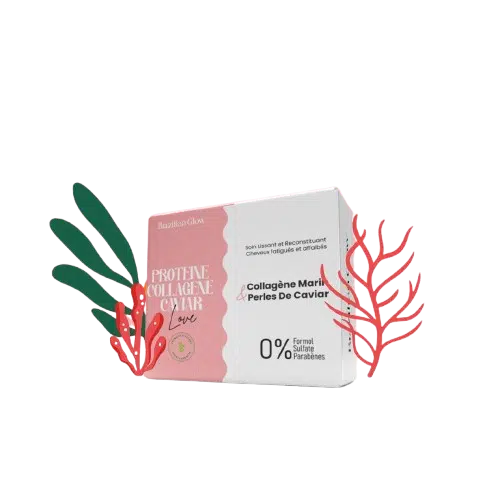 Brazilian Glow - Pack Protéine Collagène Caviar Algoplex