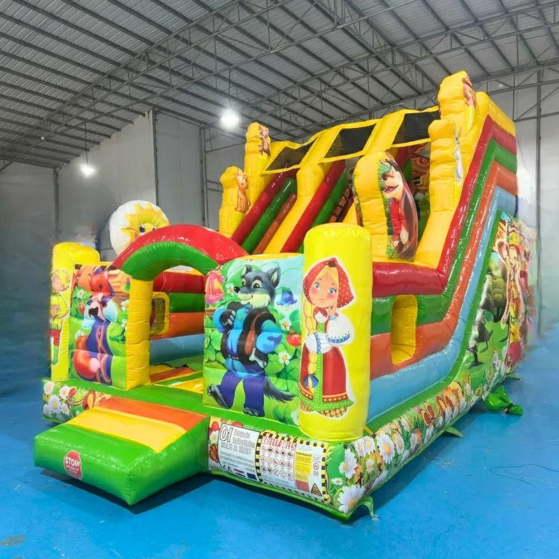 Gonflable professionnel 1004  Dimensions  6m x 4m x 4,5 m