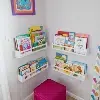 Set de 2 étagères pour livres ou jouets