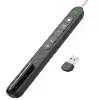 Présentateur USB sans fil - rouge - pointeur laser