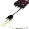 Adaptateur Casque Jack vers 2xJack -