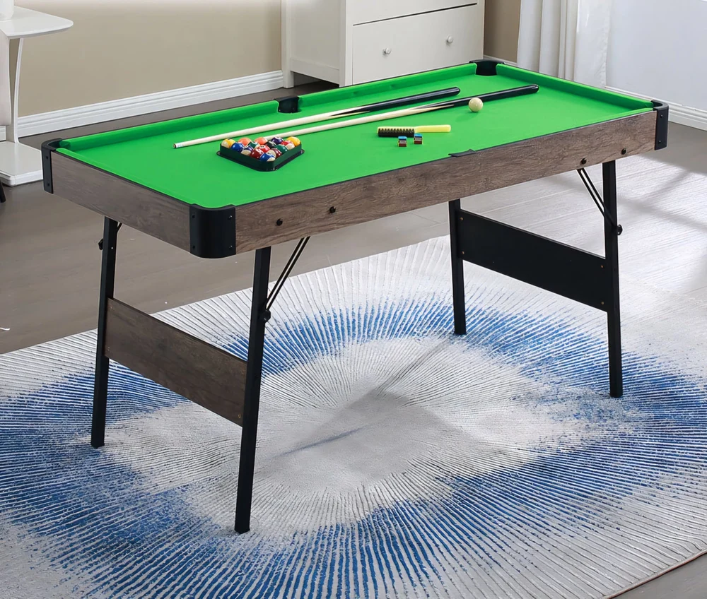 Table billard américain en bois pliable