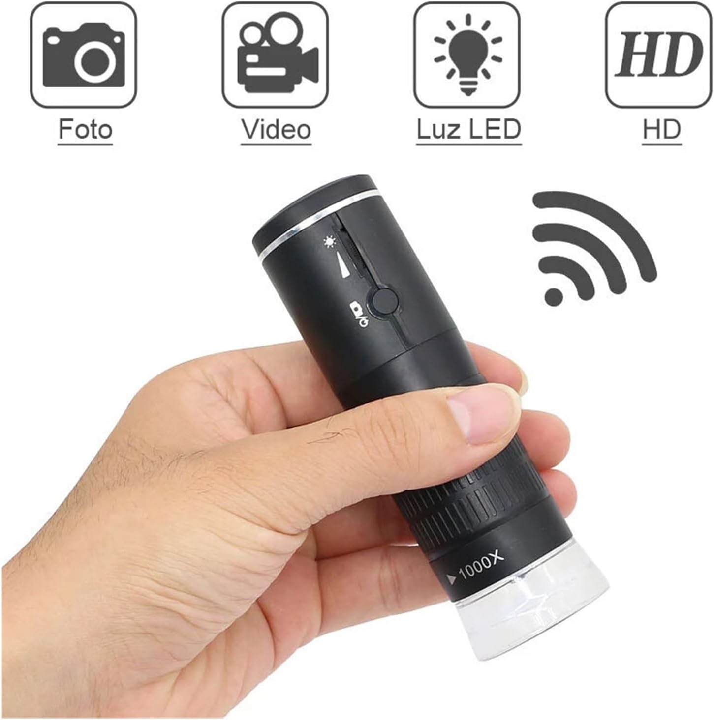 Microscope numérique 8 LED zoom jusquà 1000X