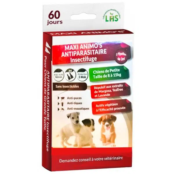 INSECTIFUGE PETIT CHIEN 2*3ML