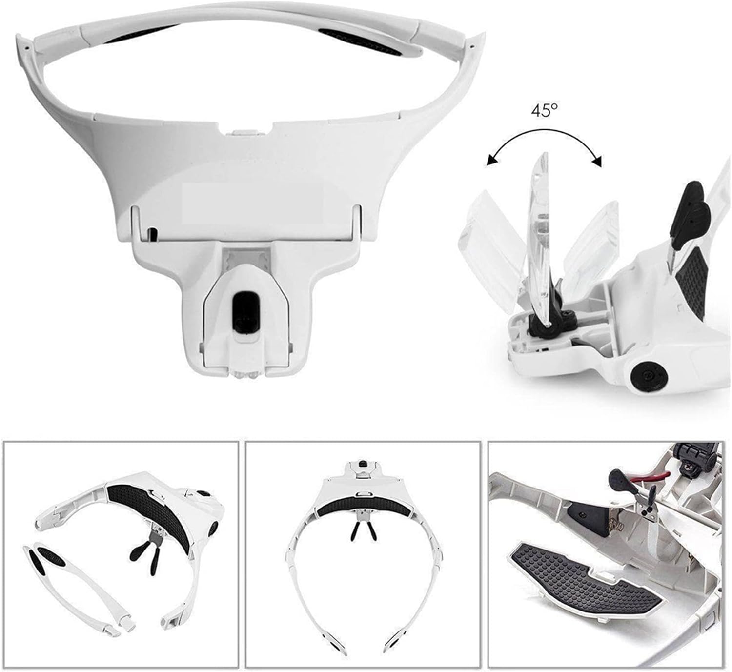 Loupe à lentille optique zoom 1X, 1.5X, 2X, 2.5X, 3.5X