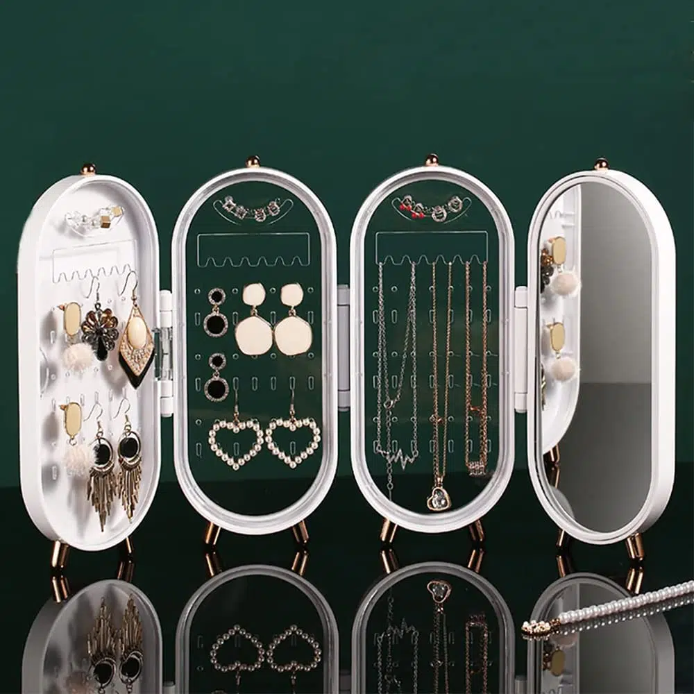 Boîte à Bijoux Pliable et Fonctionnelle