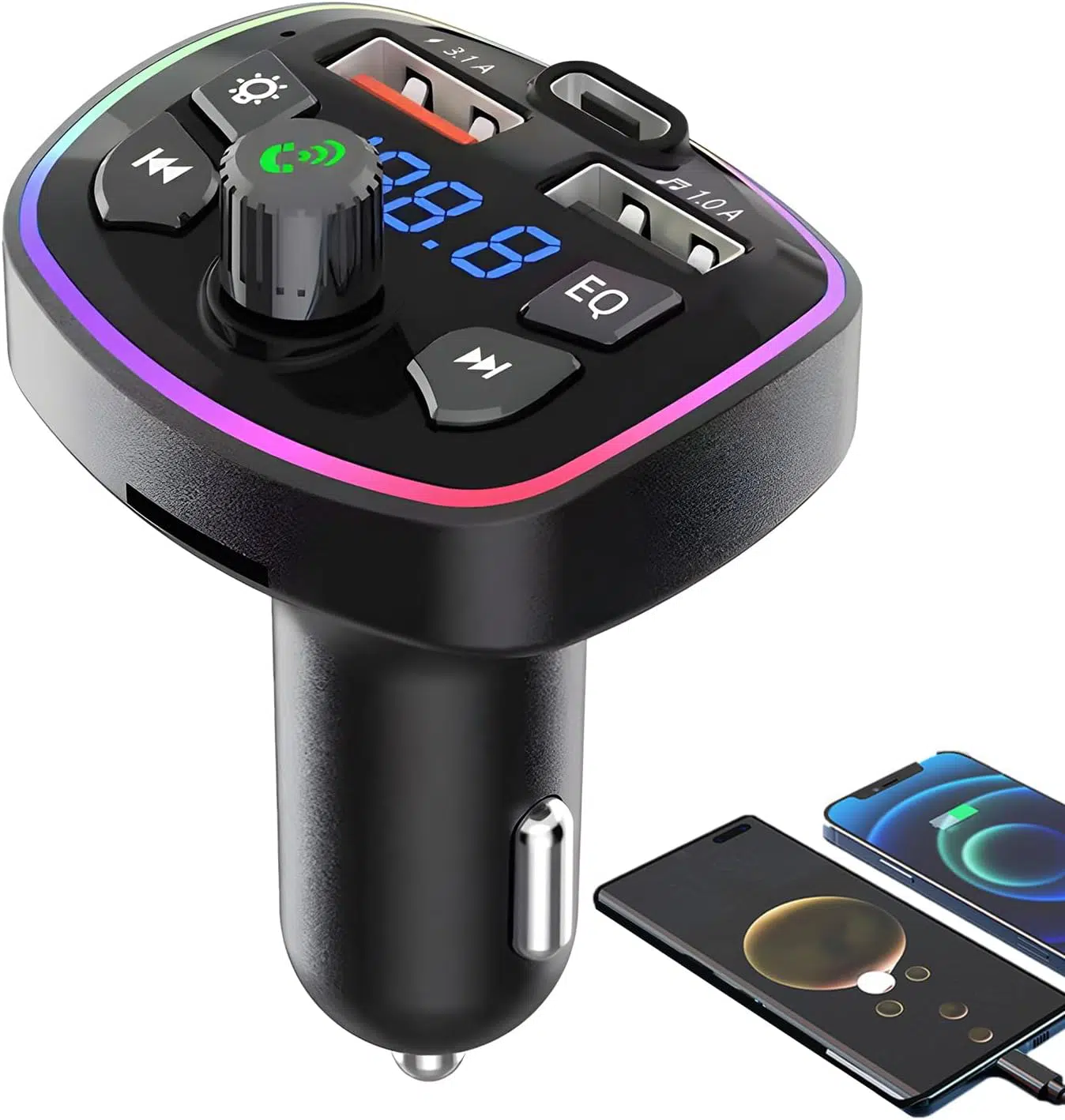 ADAPTATEUR MP3 CAR Bluetooth Q7 POUR VOITURE