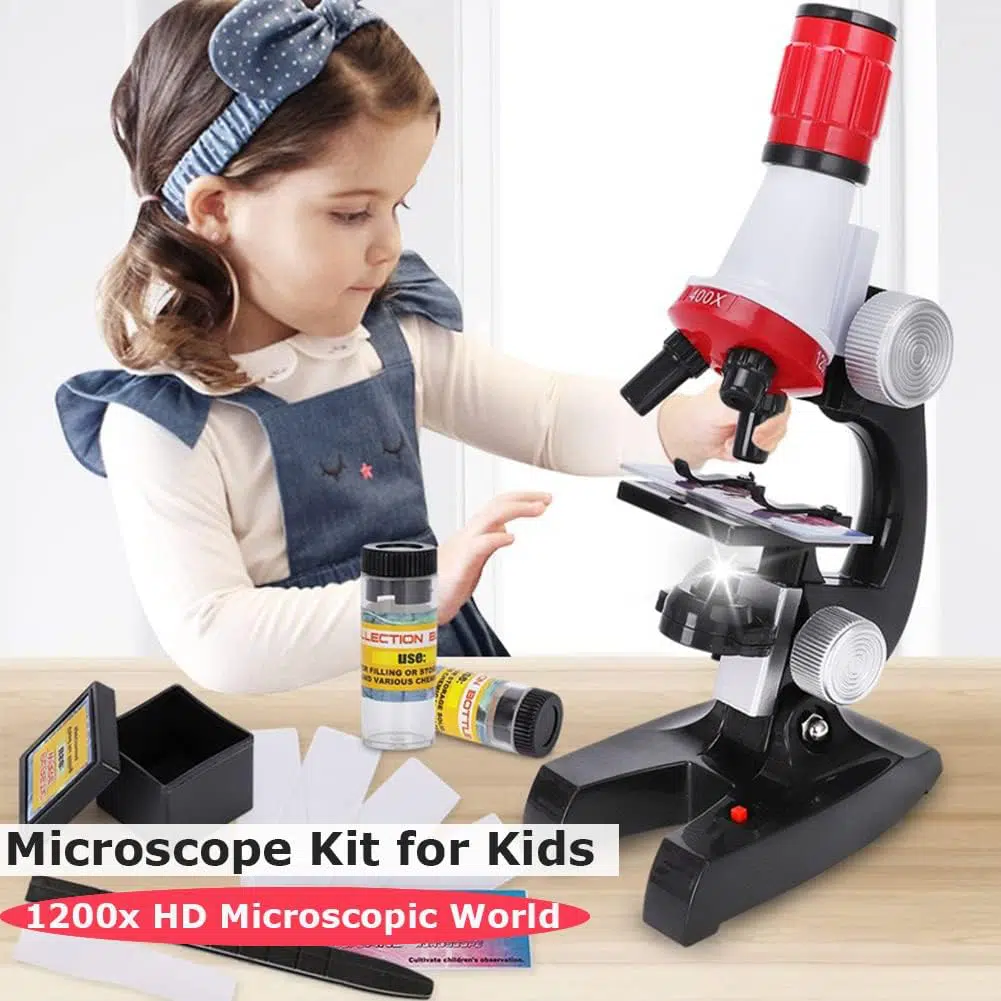 Microscope Enfant 100×‑1200× LED
